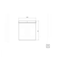 Lixeira Inox Tramontina Swing com Acabamento Scotch Brite - 2