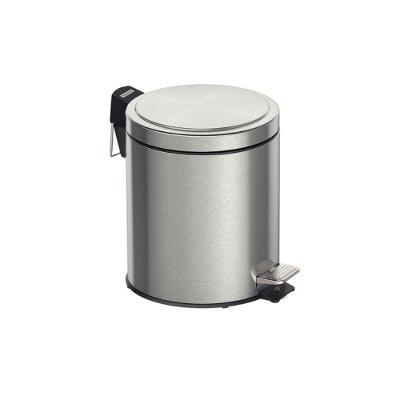 Lixeira Inox Com 5L Acabamento E Balde Interno Removível Tra