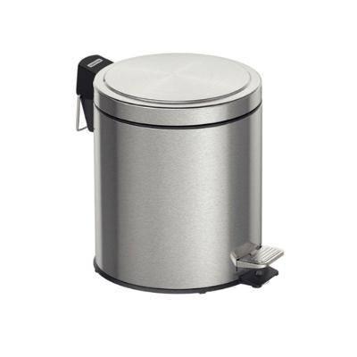 Lixeira Inox Com 12L Acabamento E Balde Interno Removível Tr