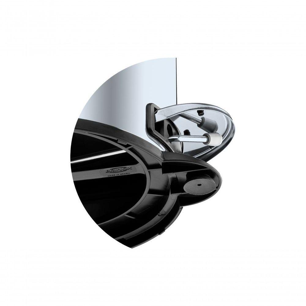 Lixeira Inox Pedal E Balde 5l Decorlinelixeiras ø 20x30cm - 3