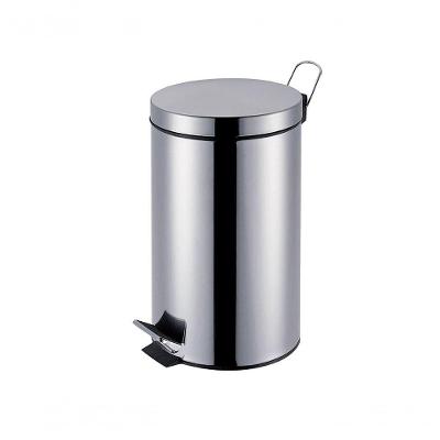 Lixeira Pedal Inox Agata 05Lts 26,5X20X27Cm 008222