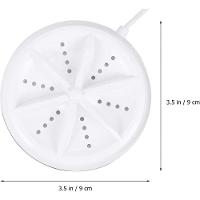 Mini Máquina De Lavar Roupa Cucudy, Portátil, Turbina Arruela Ajustável, Cabo Usb - 5