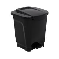 Lixeira Tramontina T-force Em Polipropileno Preto 25 Litros - 1