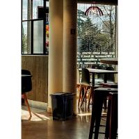 Lixeira Tramontina T-force Em Polipropileno Preto 25 Litros - 5