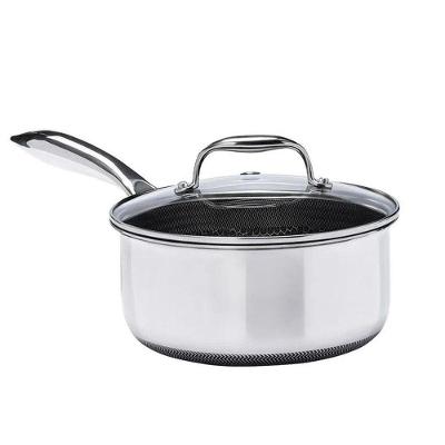 Panela Cookingpro Hive 18 Cm 2 L Em Aço Inox Fundo Triplo