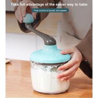 Misturador Manual Multifuncional Ovo Batedor Cozinha Creme