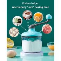 Misturador Manual Multifuncional Ovo Batedor Cozinha Creme