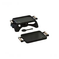 Rechaud Bifeteira Álcool Dupla Face De Ferro Fundido 23X28Cm - 2