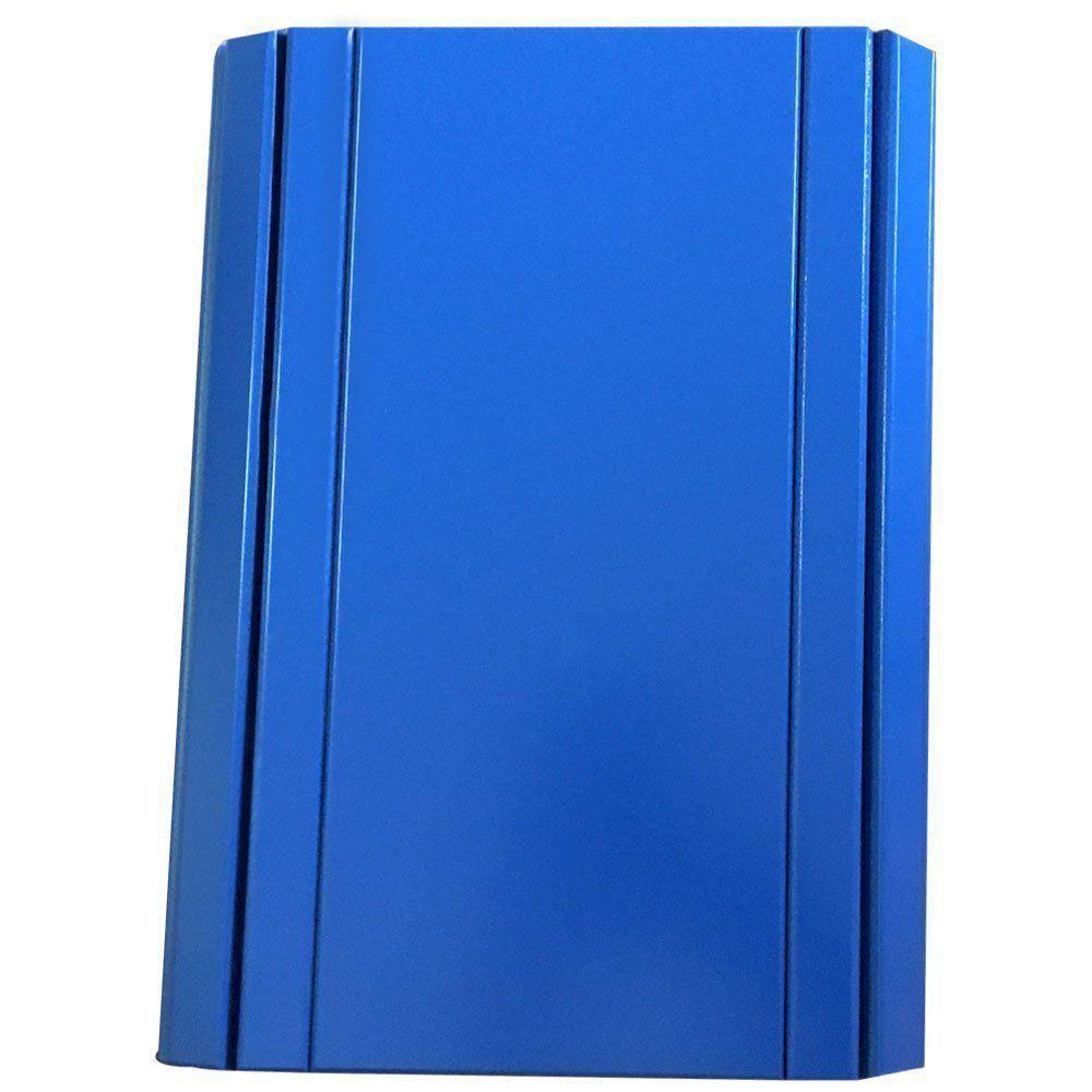 Bandeja Esteira Para Braço De Sofá Porta Copo Reto Azul - 4