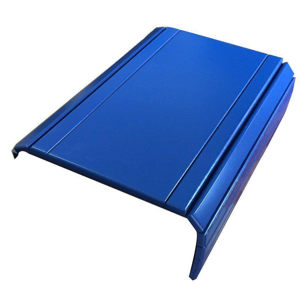 Bandeja Esteira Para Braço De Sofá Porta Copo Reto Azul - 7