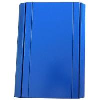 Bandeja Esteira Para Braço De Sofá Porta Copo Reto Azul