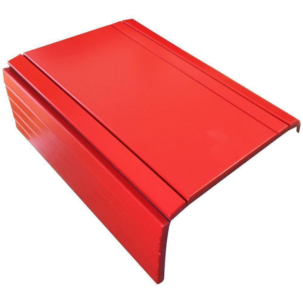Bandeja Esteira Para Braço de Sofá Porta Copo Reto Vermelho - 1
