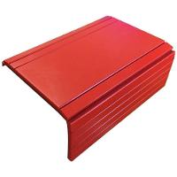 Bandeja Esteira Para Braço de Sofá Porta Copo Reto Vermelho - 4