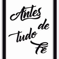 Conjunto Quadros Decorativos 3 peças MDF 20x30 Frases 3 - 5
