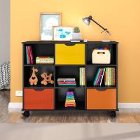 Kit 2 Nichos Organizadores Com Rodízios Toy 3 Gavetas Preto - 15