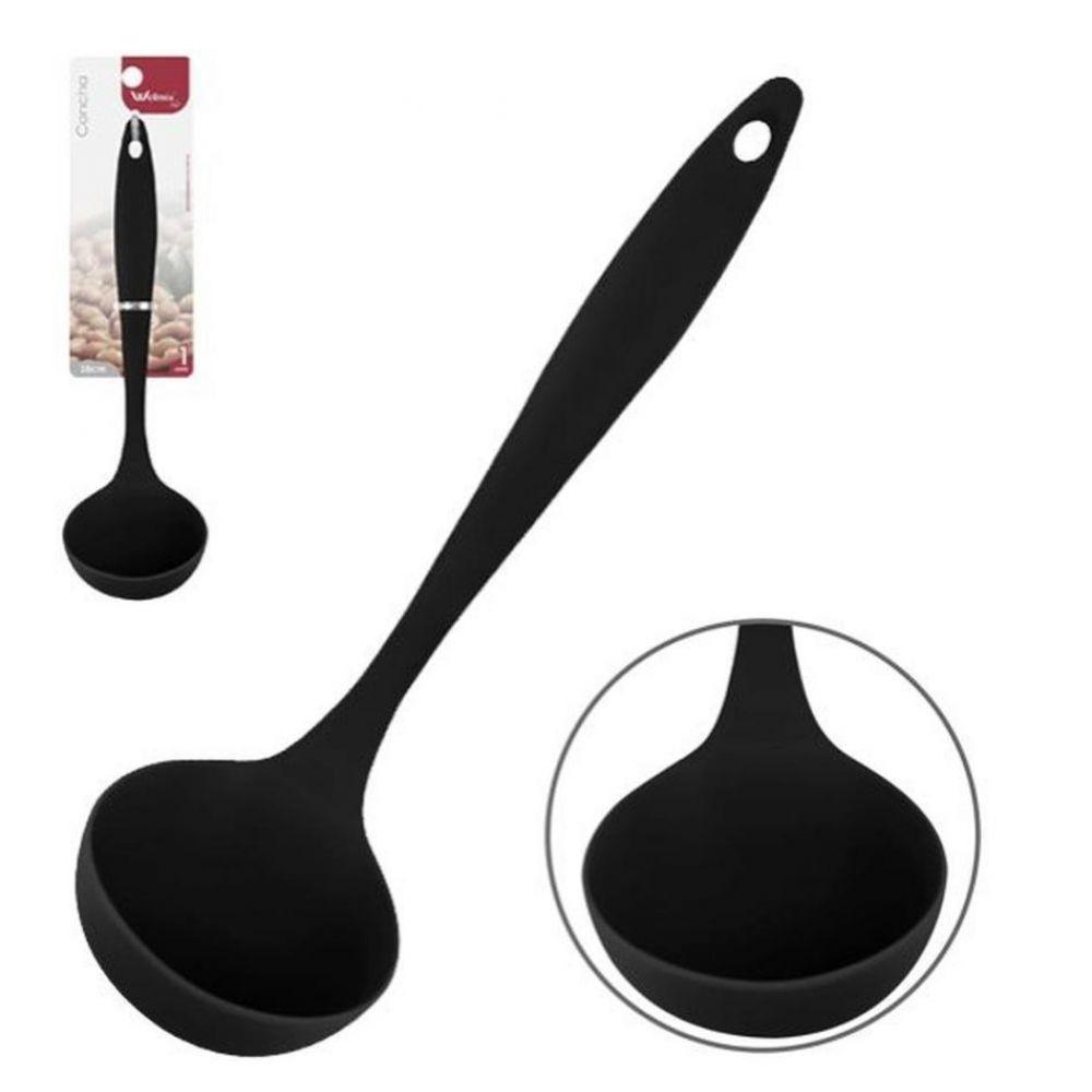 Concha De Silicone 28 X 8,5Cm Preto - Wellhome - 4