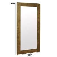 Espelho Retangular Decorativo Com Moldura 200x100 Oregon - 2