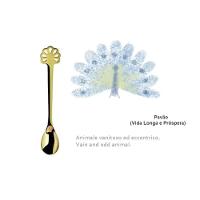 Conjunto 6 Colheres Café Chá Banhado Ouro 24kl Kiss Bugatti - 5