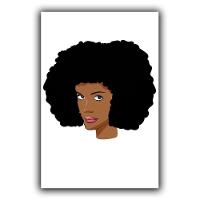 Kit Placas Quadros Decorativos 5 pçs MDF 20x30 Black Beauty - 13