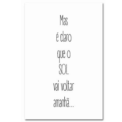 Kit Placas Quadros Decorativos 3 pçs MDF 20x30 Pôr do Sol