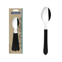 Conjunto de Colheres de Mesa Tramontina Leme Preto 3 Peças - 1