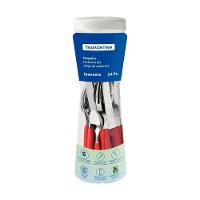 Conjunto Faqueiro 24 Peças Ipanema Lâmina Inox Cabo Vermelho - Tramontina 23399791 - 5