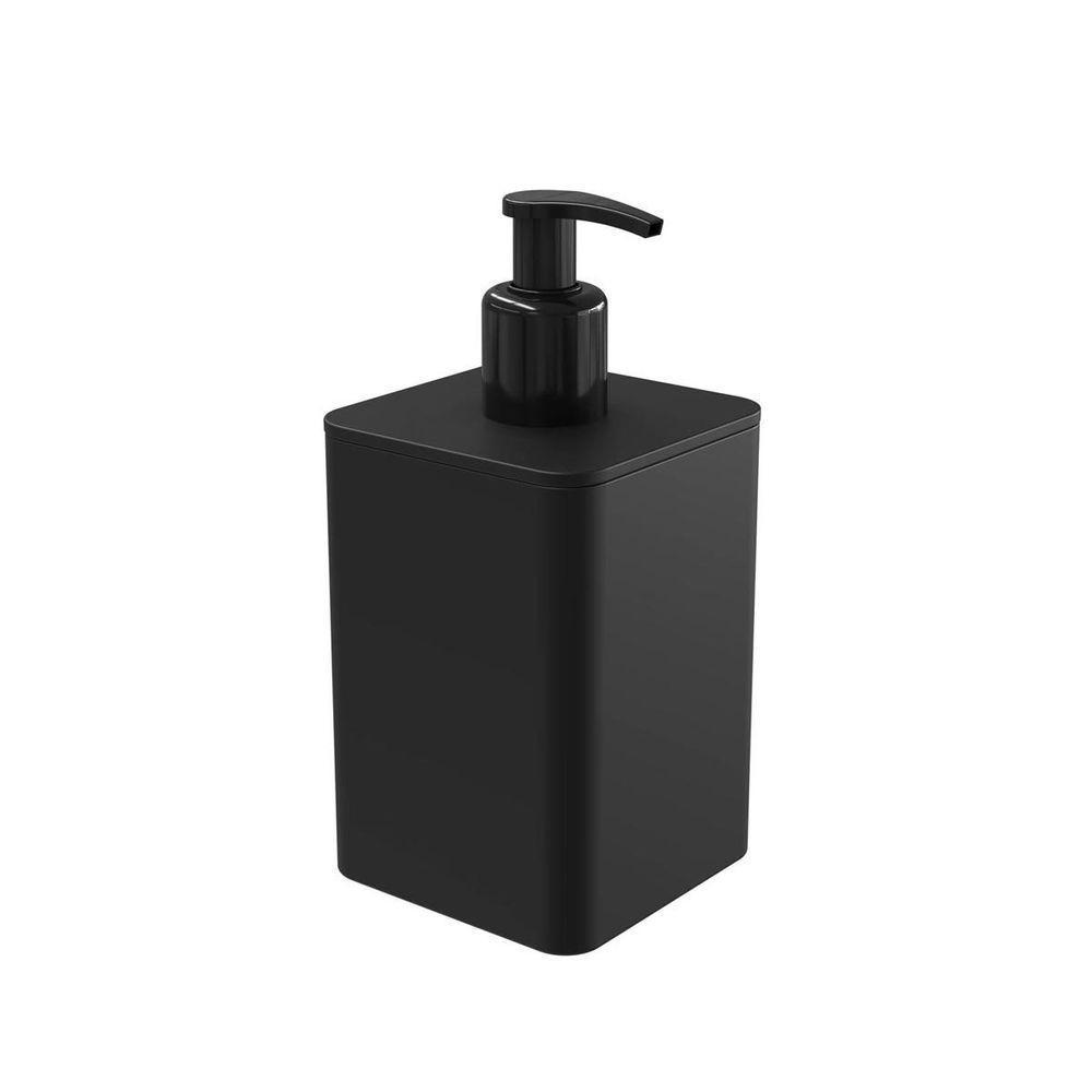 Dispenser Para Detergente E Sabonete Líquido 350ml - Stolf Preto - 1