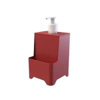 Dispenser De Pia Para Detergente E Esponja - Stolf Vermelho - 1