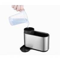 Dispenser Para Detergente Líquido Em Inox Com Porta Esponja Mimo Style - 2