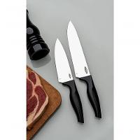 Faca Para Carne 8 Polegadas (32,5 Cm) Inox Cabo Preto. Linha Cross Preto Brinox - 2