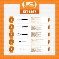 Faqueiro Ipanema 30 Peças Lâminas Em Aço Inox Cabo Preto Ptop - Tramontina - 4