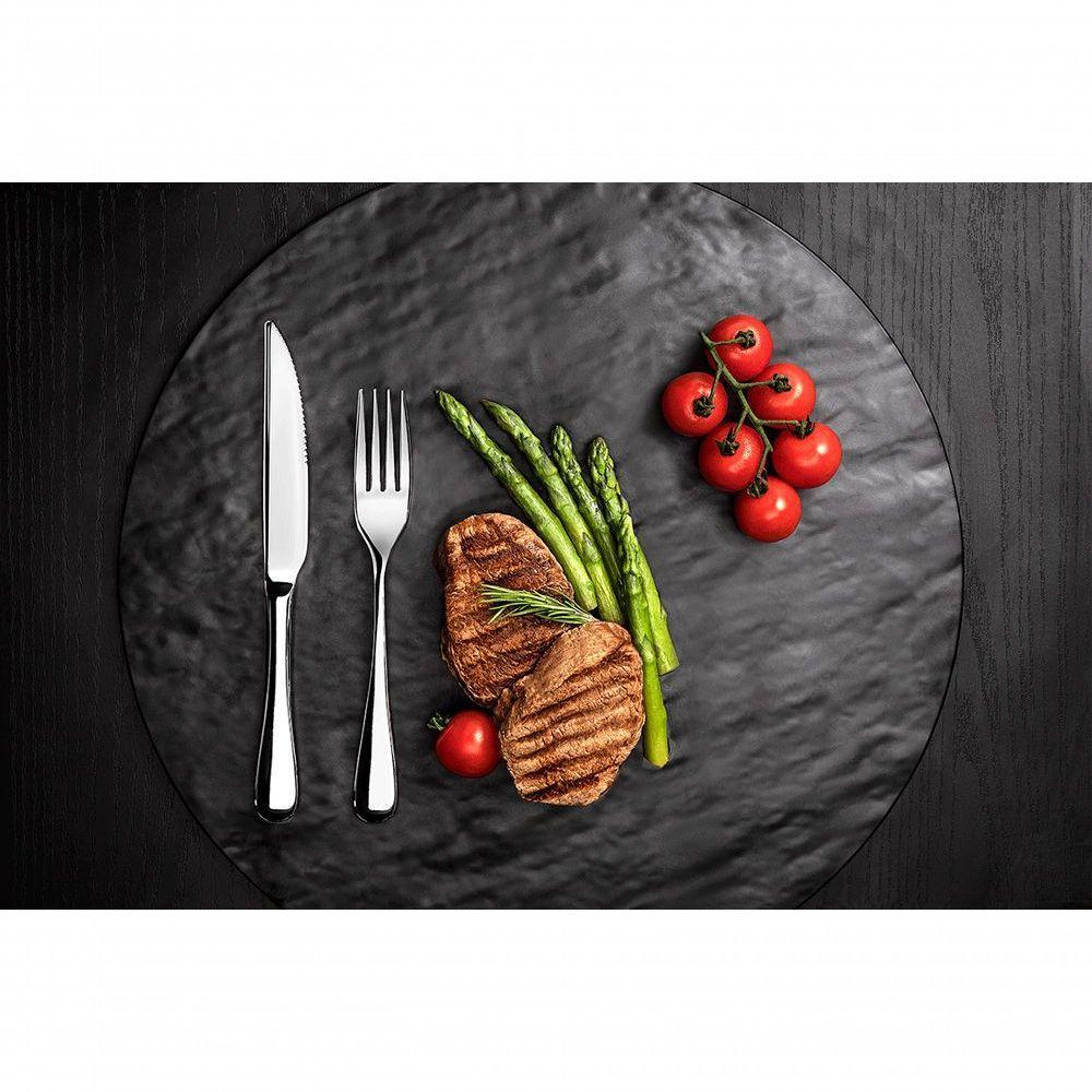 Faqueiro Inox 12 Peças Estojo Madeira Homesteak Brinox Inox - 5