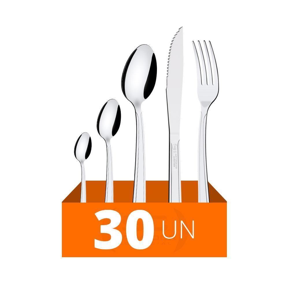 Faqueiro Búzios Com 30 Peças Totalmente Em Aço Inox Ibag - Tramontina - 2