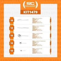 Faqueiro Búzios Com 90 Peças Totalmente Em Aço Inox Ibag - Tramontina - 4