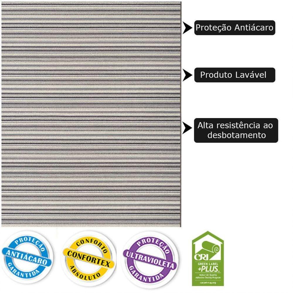 Tapete para Sala de Estar Aruba 2,00x2,50 Arrecife Tapetes São Carlos - 8