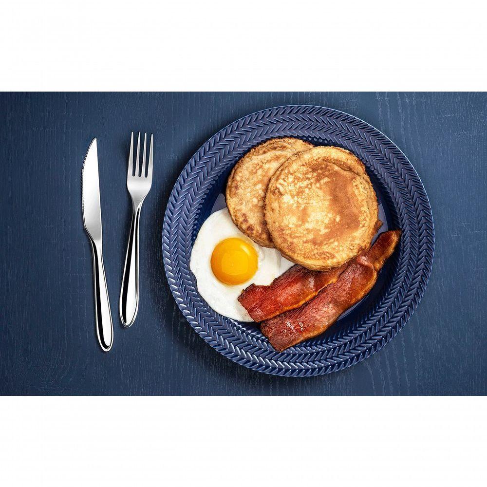 Faqueiro Totalmente Em 42 Peças (serve 6 Pessoas) Polimento Extra Brilho Adicional. Linha Lyon Inox - 8