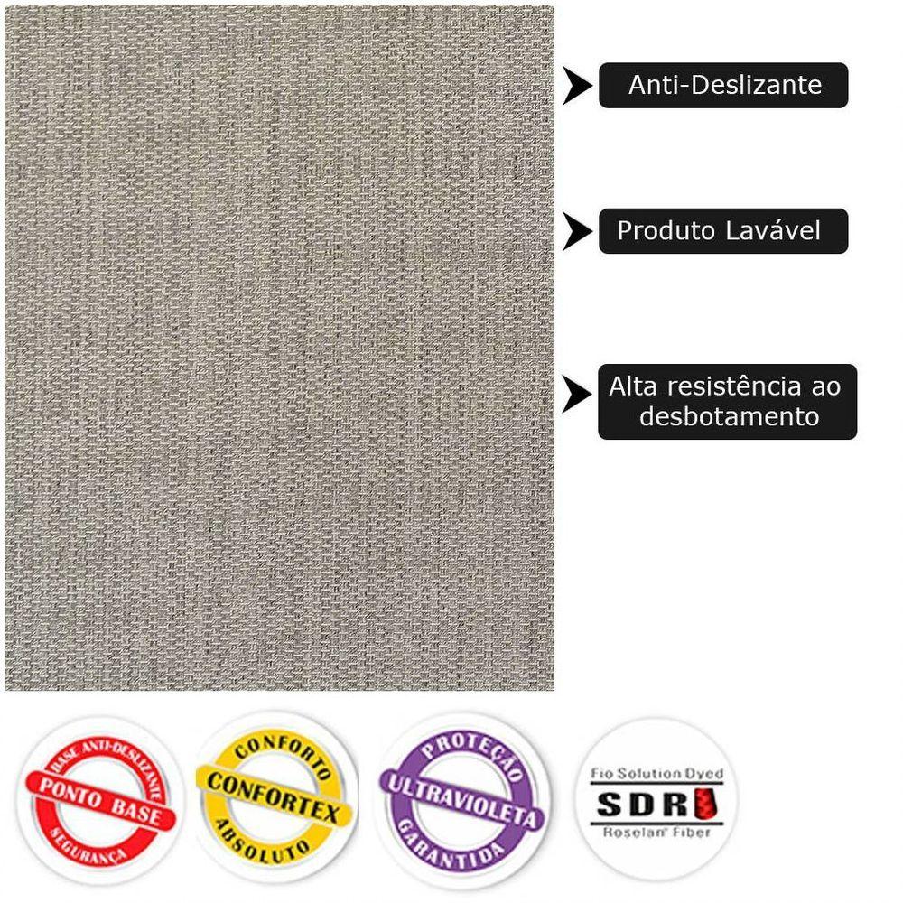 Tapete para Sala de Estar New Bouclê 2,50x3,00 Vulcan Tapetes São Carlos - 8