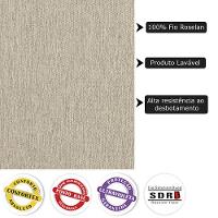 Tapete para Sala de Estar New Bouclê 2,50x3,00 Palha Tapetes São Carlos - 15