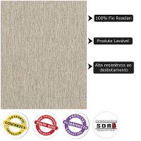 Tapete para Sala de Estar New Bouclê 2,00x2,50 Palha Tapetes São Carlos - 8