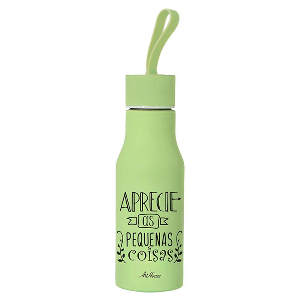 Garrafa Inox 460Ml Com Frase - Art Brink - 1