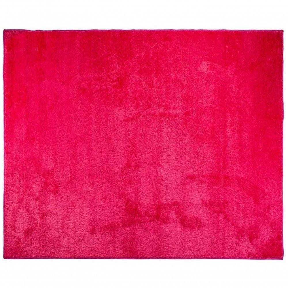 Tapete Sala Escritório 1,50 X 2,00 M Macio Antiderente Pink - 4