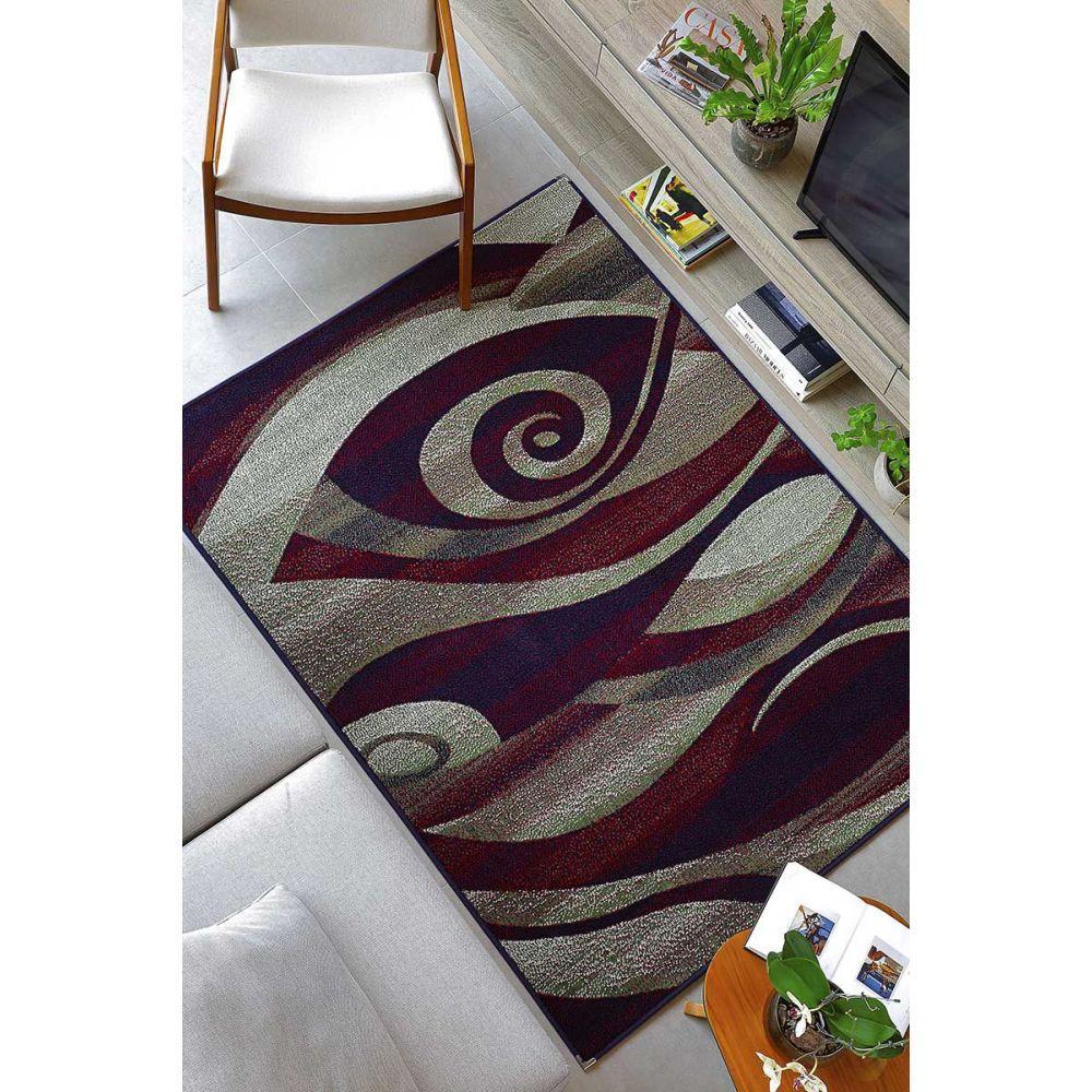 Tapete Sala Escrit. 1,50 X 2,00 Antiderrapante Marinho A-107 - 1