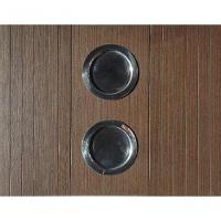 Kit 02un Esteiras Braço Sofá Porta Copos de Alumínio Marrom - 2