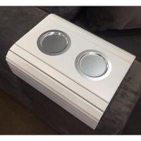 Kit 02un Esteiras Braço Sofá Branca Porta Copo Alumínio - 13