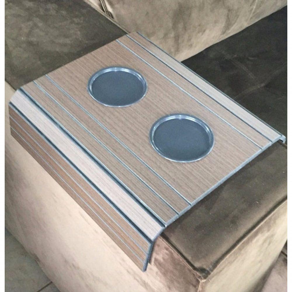 Esteira Bandeja com porta copo e Controle para Sofá - 2