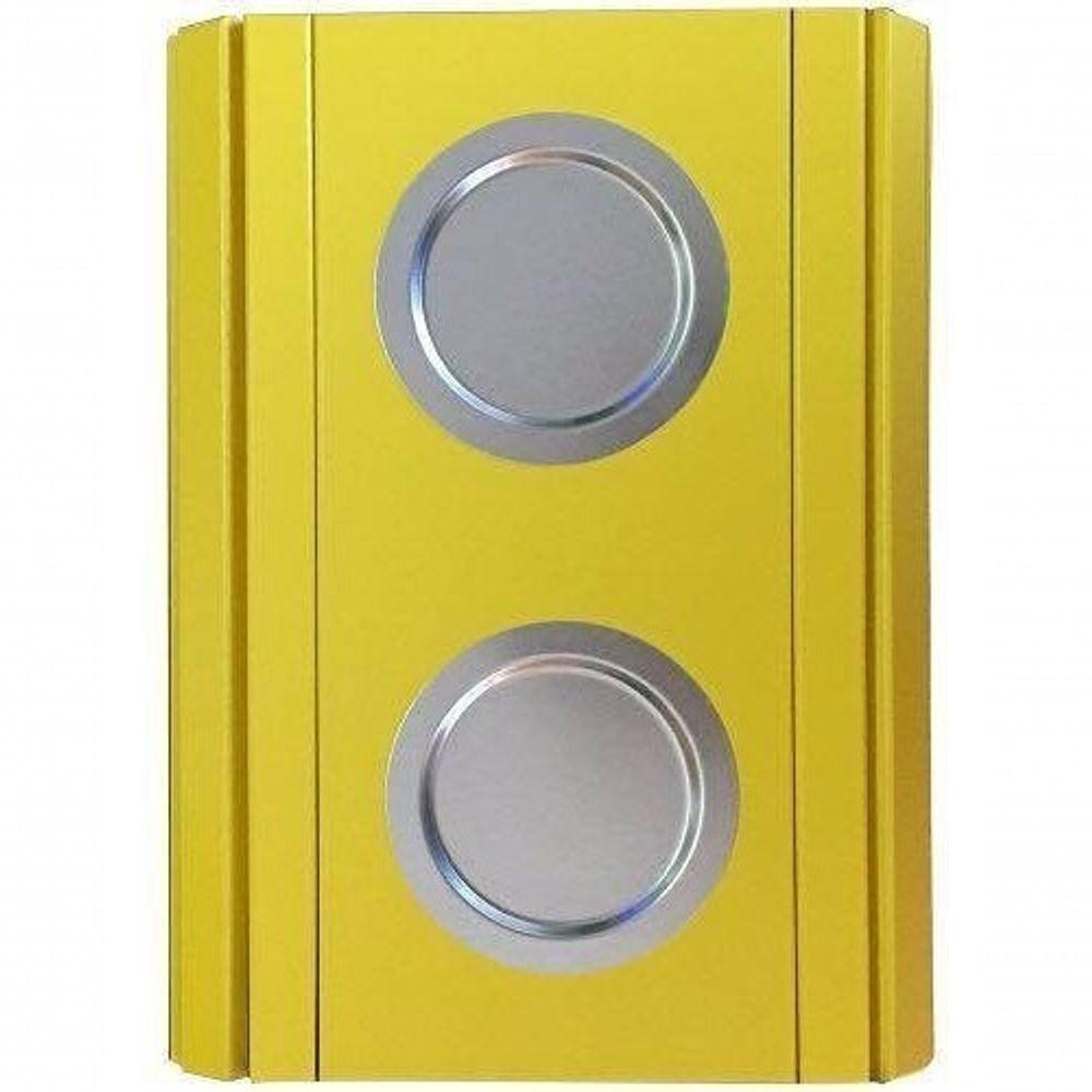 Kit 02un Esteiras Amarela Braço Sofá Porta Copo Alumínio - 7