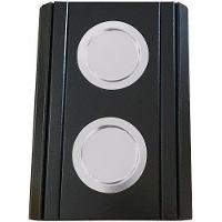 Esteira para Braço de Sofá com Porta Copo Kit 2un Preto - 2