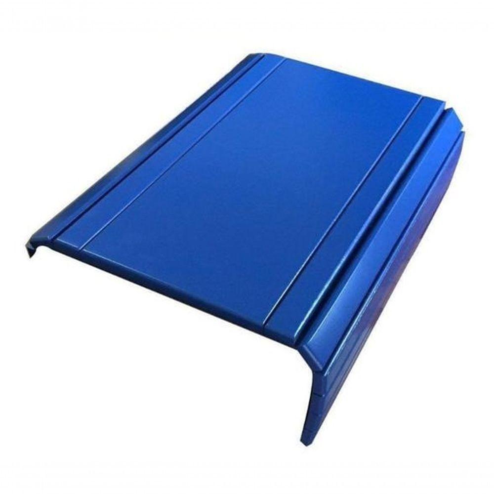Esteira Bandeja Reto Flexível para Braço Sofá Azul Bic - 5