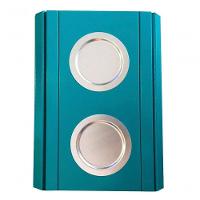 Esteiras Porta Copo Alumínio para Sofá Kit 2un Azul Tifany - 7