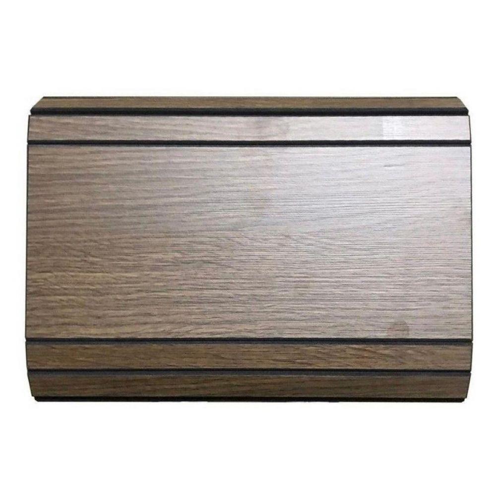 Kit 4un Suporte Esteira Reto Flexível para Braço Sofá Marrom - 4